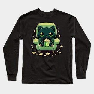 Snack Time [Kitty version] Long Sleeve T-Shirt